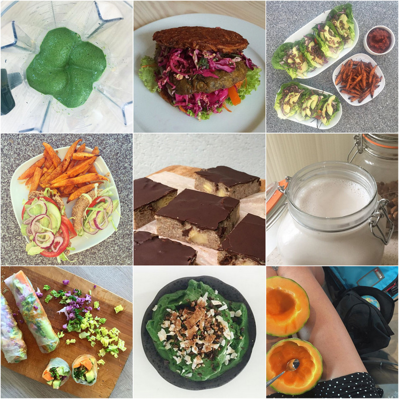 Vegansk august - vegan food inspiration